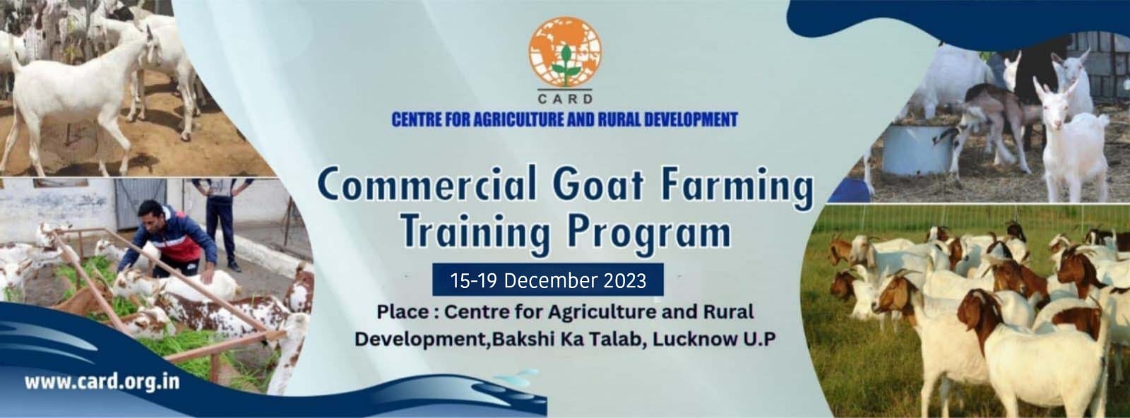 COMMERCIAL GOAT FARMING TRAINING PROGRAM 2023